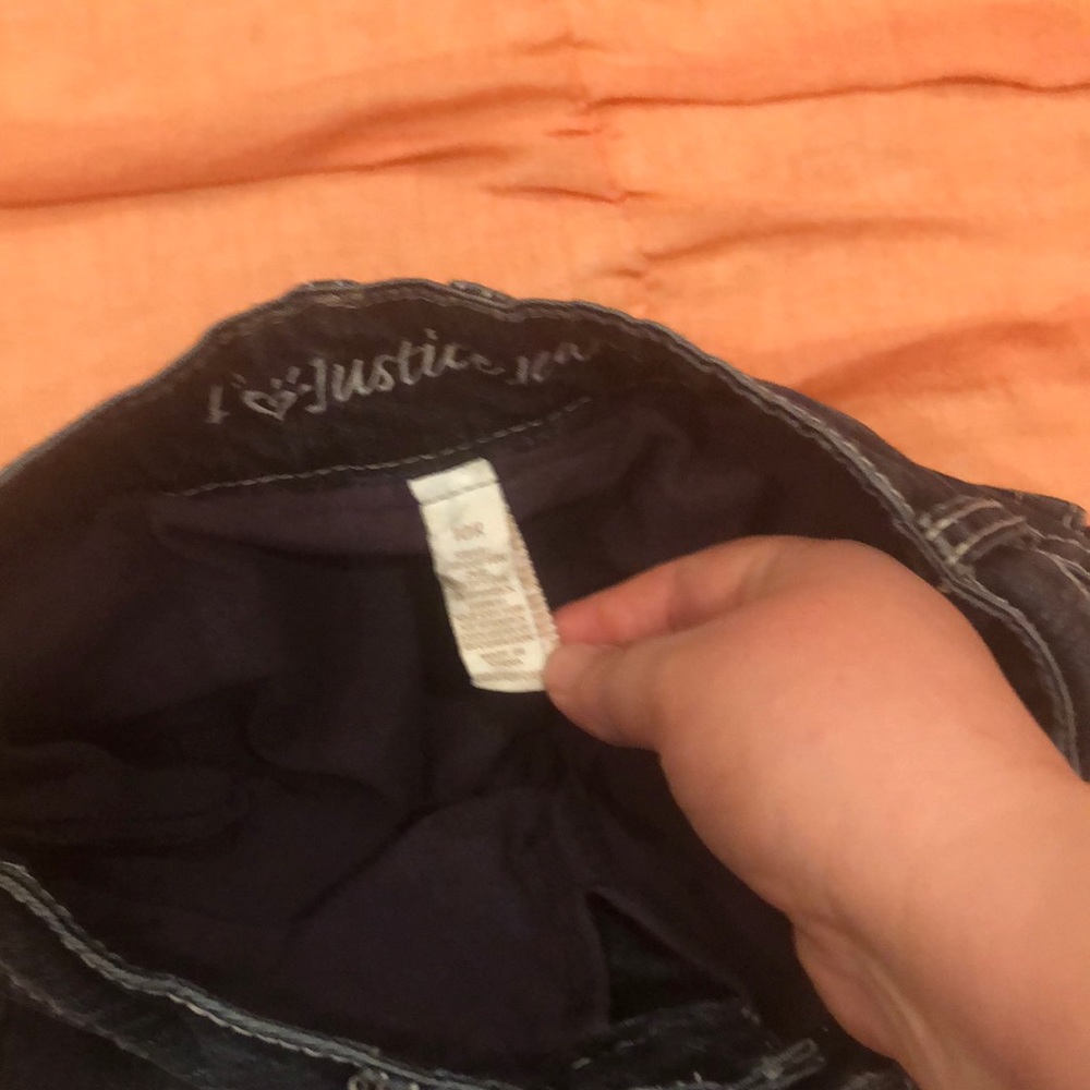 Justice blue jean skort - Picture 4 of 5